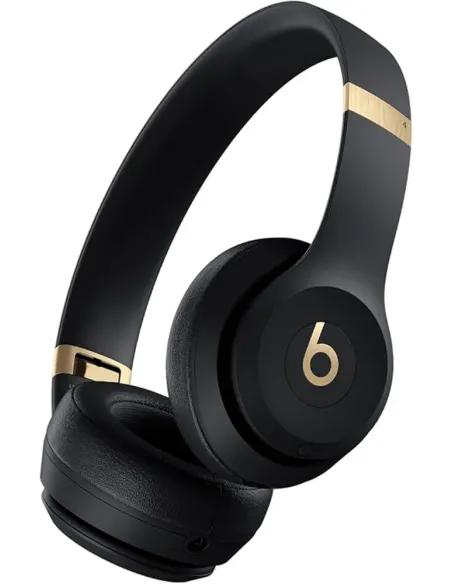 Beats Solo 4 Wireless Bluetooth on-Ear Negro y Oro