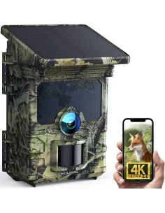 WOLFANG 4K 30fps 68MP - Solar Trail Camera