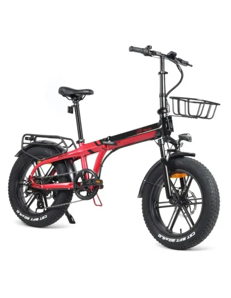 Bicicleta Electrica E-Bike FAT Youin DALLAS RED