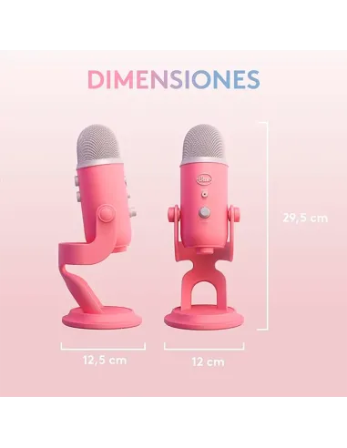 Logitech Blue Yeti USB - Rosa