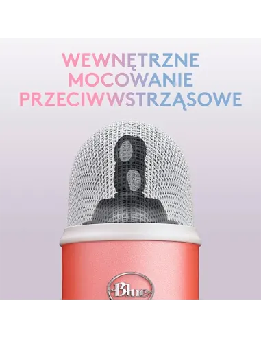 Logitech Blue Yeti USB - Rosa