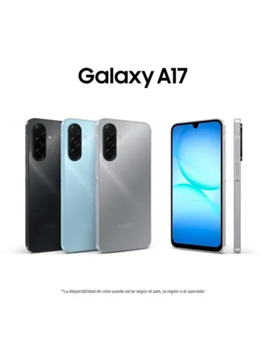Samsung Galaxy A17 128GB gris | Potencia, cámara 50 MP y batería 5000