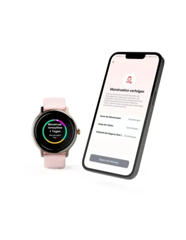 HAMA Fit Watch 4910 Rosa – Smartwatch deportivo impermeable
