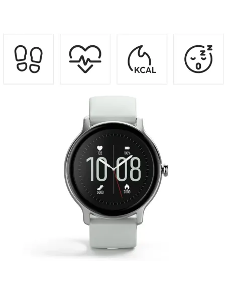 HAMA Fit Watch 4910 Gris – Smartwatch deportivo impermeable