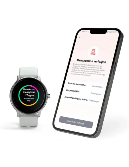 HAMA Fit Watch 4910 Gris – Smartwatch deportivo impermeable