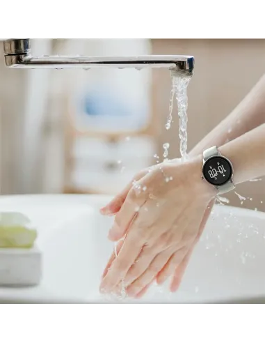 HAMA Fit Watch 4910 Grey – Waterproof Fitness Smartwatch with Heart Ra