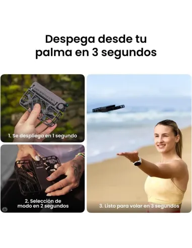 HOVERAir X1 Combo Negro – Mini dron plegable 2,7K