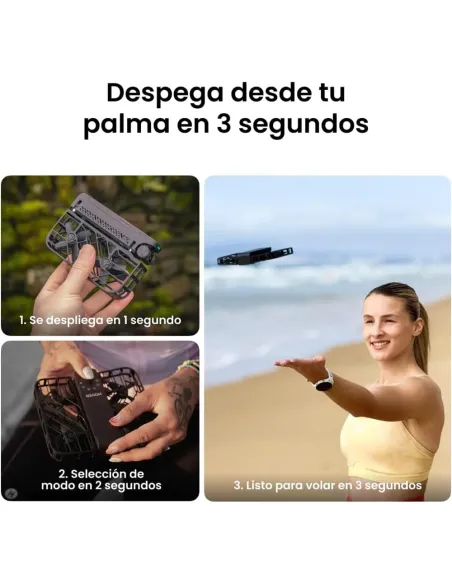 HOVERAir X1 Combo Black – Pocket Foldable Drone 2.7K