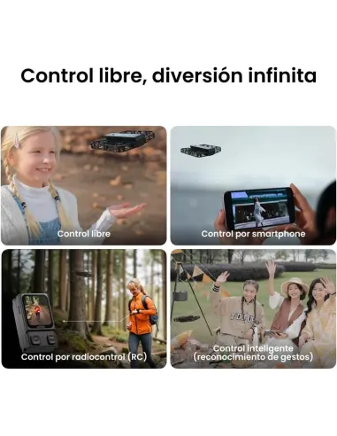 HOVERAir X1 Combo Negro – Mini dron plegable 2,7K