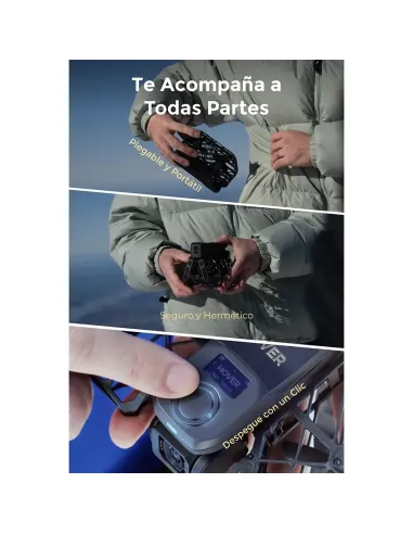 HOVERAir X1 PRO Retail Combo – Foldable 4K60 Drone for Travel & Action