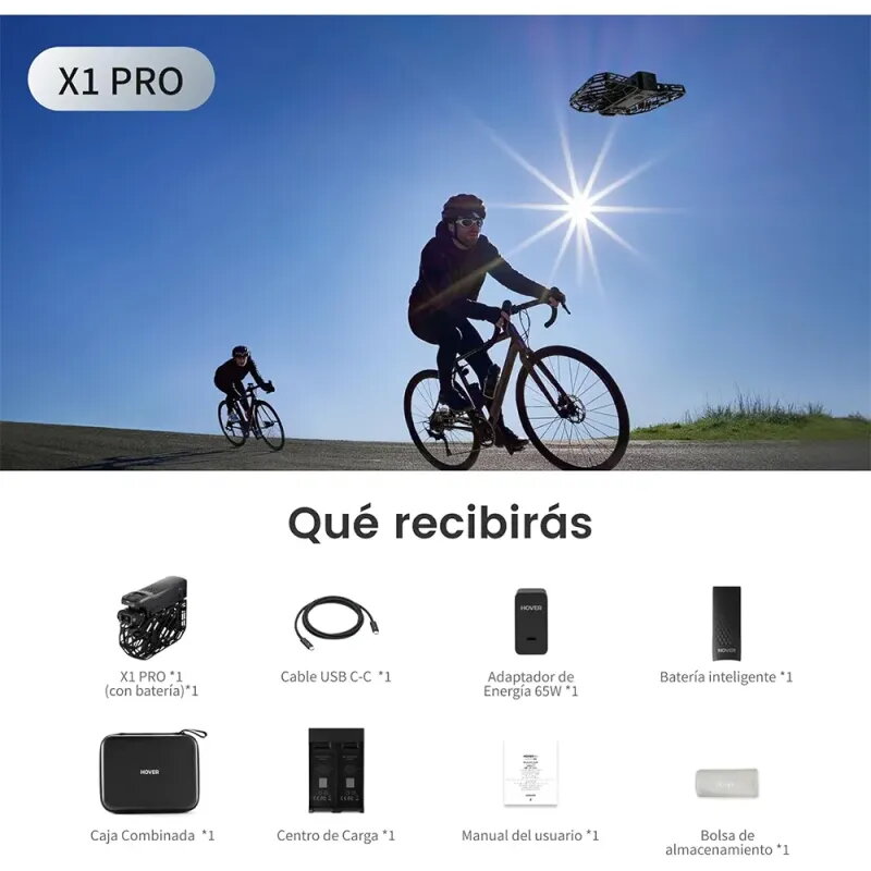 HOVERAir X1 PRO Retail Combo Drohne
