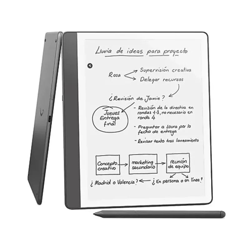 Amazon Kindle Scribe, 10,2", 16 GB, 300 ppi, spiegelfrei, Premium-Stift, Wolframgrau