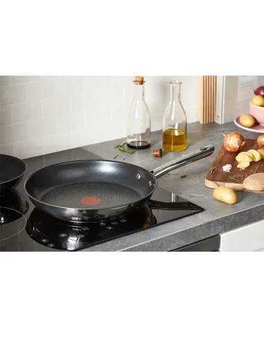 Tefal Duetto Juego de Sartenes 20/24/28 cm Acero Inoxidable Inducción