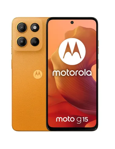 Motorola Moto G15 4 GB/128 GB Sunrise Orange – 6.72″ Display