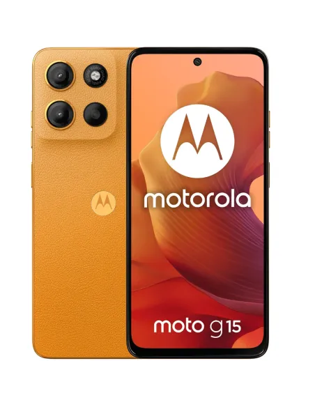 Motorola Moto G15 4 GB/128 GB Sunrise Orange – 6.72″ Display
