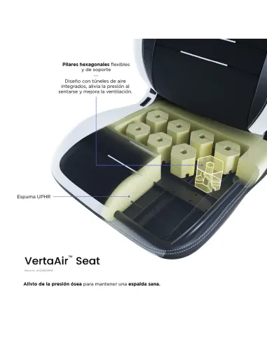 Vertagear PL4800 X‑Large HyGenNX Midnight – XL Comfort Gaming Chair