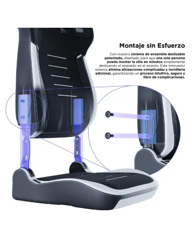 Vertagear PL4800 X‑Large HyGenNX Midnight Blue – Confort XL