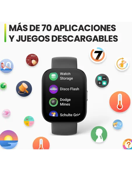 Amazfit Bip 5 Rosa – Smartwatch GPS 1,91″ Llamadas Bluetooth