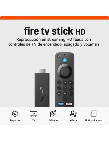 Amazon Fire TV Stick HD 2024 Refurbished “Like New” Full HD