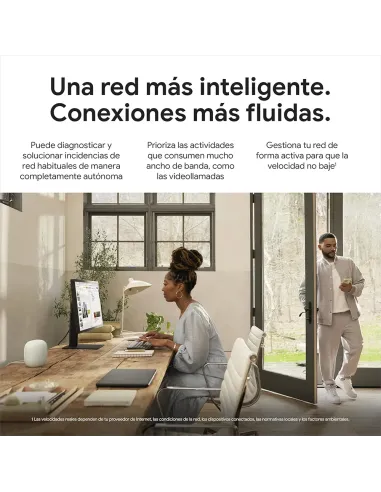 Google Nest Wi-Fi Pro 6E | Fast & Reliable Mesh Wi-Fi Router