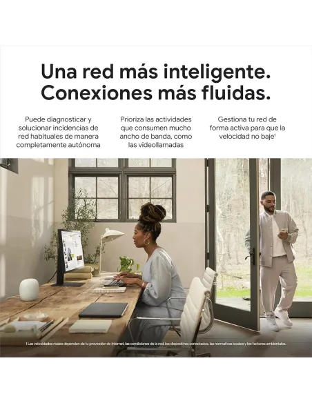 Google Nest Wi-Fi Pro 6E | Fast & Reliable Mesh Wi-Fi Router