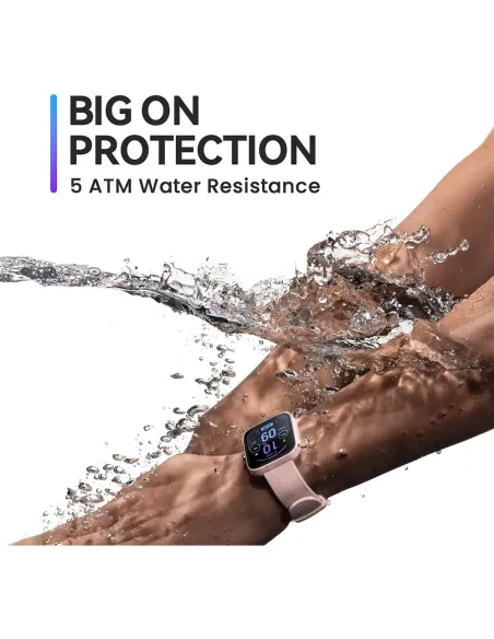 Amazfit Bip 3 Pro Pink (Like New) | Refurbished GPS Smartwatch Deal