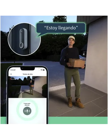 Comprar Arlo Essential 2K Videoportero WiFi y Timbre | Seguridad 2K