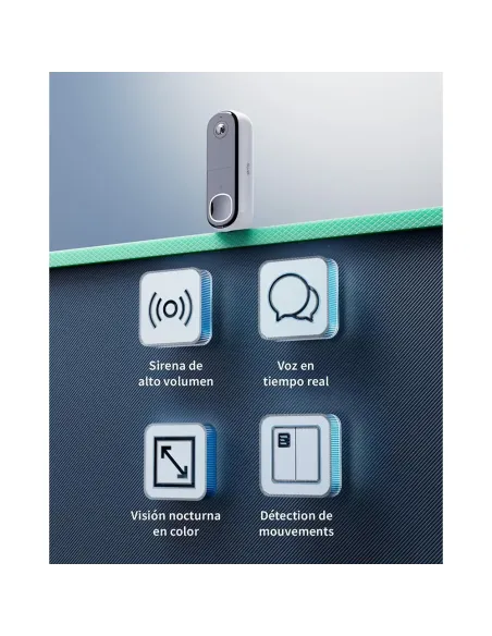 Comprar Arlo Essential 2K Videoportero WiFi y Timbre | Seguridad 2K