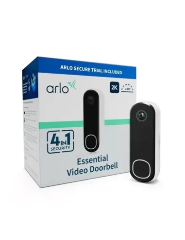 Comprar Arlo Essential 2K Videoportero WiFi y Timbre | Seguridad 2K