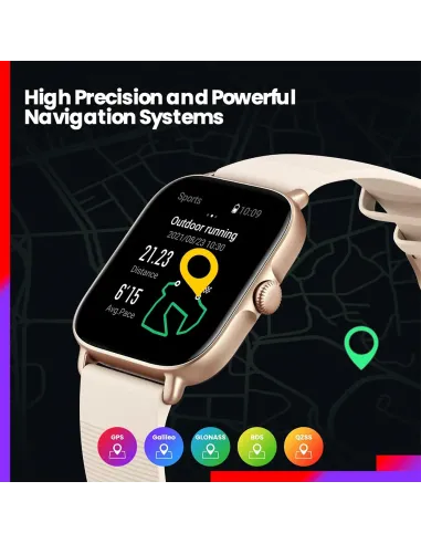 Comprar Amazfit GTS 3 Rosa | Smartwatch 1.75" AMOLED, GPS y Alexa