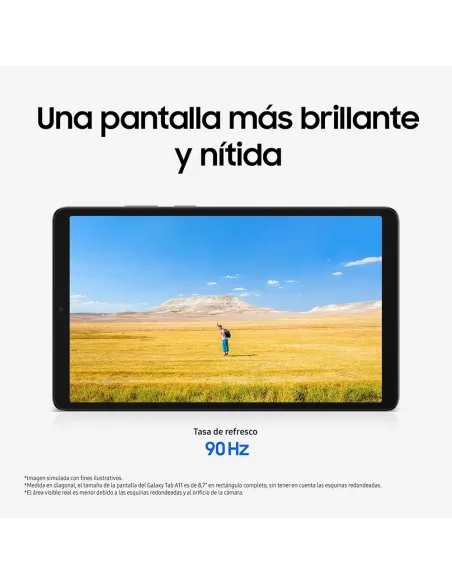 Samsung Galaxy Tab A11 8.7" 64GB WiFi Gris | Tablet 90Hz