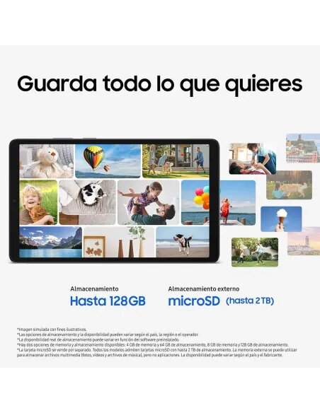 Samsung Galaxy Tab A11 8.7" 64GB WiFi Grey | 90Hz Tablet