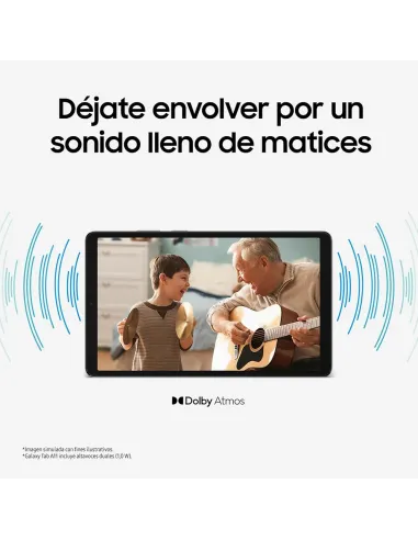 Samsung Galaxy Tab A11 8.7" 64GB WiFi Gris | Tablet 90Hz