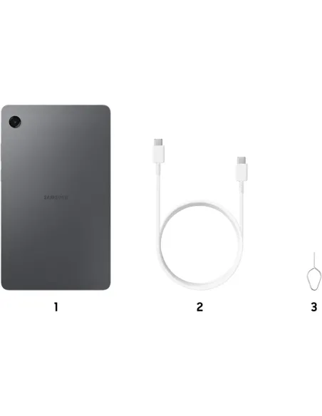 Samsung Galaxy Tab A11 8.7" 64GB WiFi Gris | Tablet 90Hz