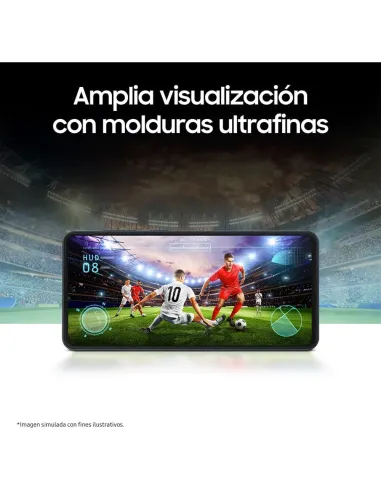Samsung Galaxy M55 5G 256GB Negro | Super AMOLED+ y Carga 45W