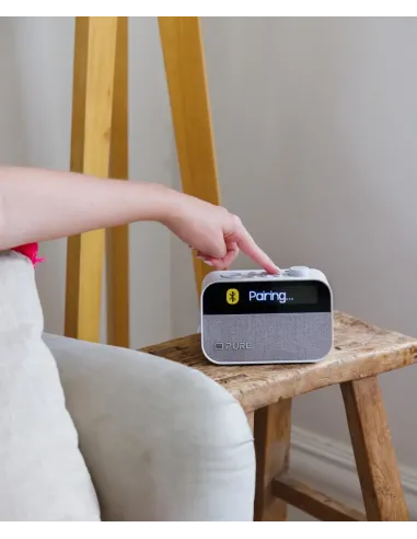 Pure Moment Blanco | Despertador Luz Amanecer y Altavoz Bluetooth