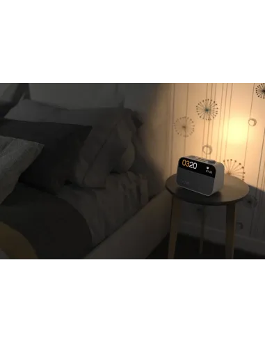 Pure Moment Blanco | Despertador Luz Amanecer y Altavoz Bluetooth