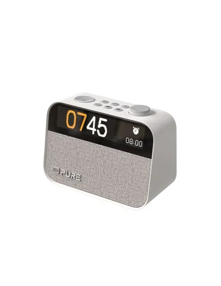 Pure Moment Blanco | Despertador Luz Amanecer y Altavoz Bluetooth