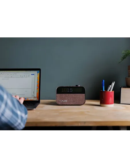 Pure Moment Black | Sunrise Alarm Clock & Bluetooth Speaker