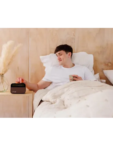 Pure Moment Black | Sunrise Alarm Clock & Bluetooth Speaker