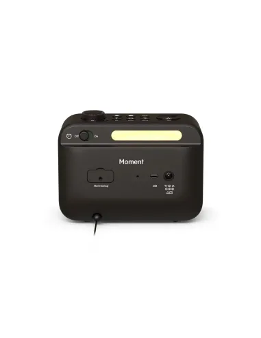 Pure Moment Negro | Despertador Luz Amanecer y Altavoz Bluetooth