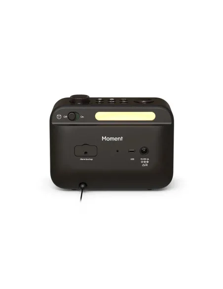 Pure Moment Negro | Despertador Luz Amanecer y Altavoz Bluetooth