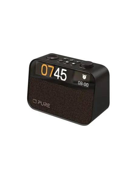Pure Moment Negro | Despertador Luz Amanecer y Altavoz Bluetooth
