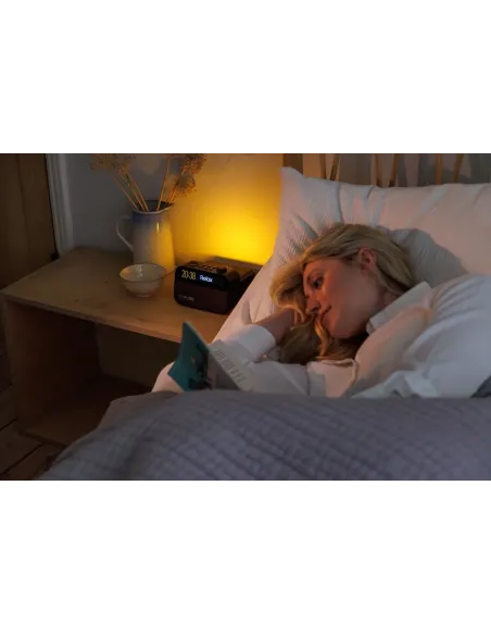 Pure Moment Charge Black | Wireless Charging Alarm & 10W Speaker