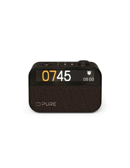 Pure Moment Charge Negro | Despertador Carga Inalámbrica y 10W