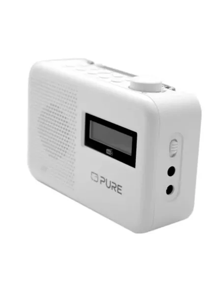 Pure Elan One2 Blanco: Radio Portátil DAB+/FM, Bluetooth 5.1 y Pilas