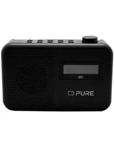 Pure Elan One2 Negro: Radio Digital DAB+ Portátil, Bluetooth 5.1 y Ala