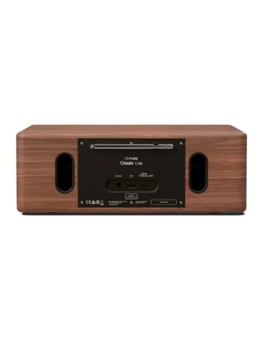 Pure Classic C-D6 Black | Stereo System with CD, BT & DAB+