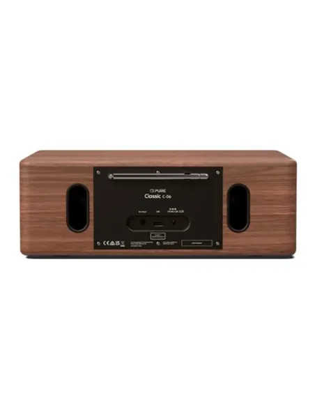 Pure Classic C-D6 Black | Stereo System with CD, BT & DAB+