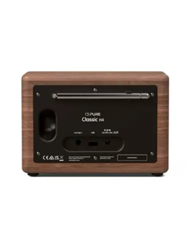 Pure Classic Aura Marrón | Radio Digital DAB+ Bluetooth y USB